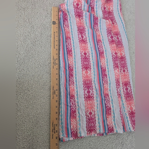 NEW Savanna Jane Women's Plus Size 1X Boho Jumpsuit Playsuit Colorful Halter - Picture 12 of 12